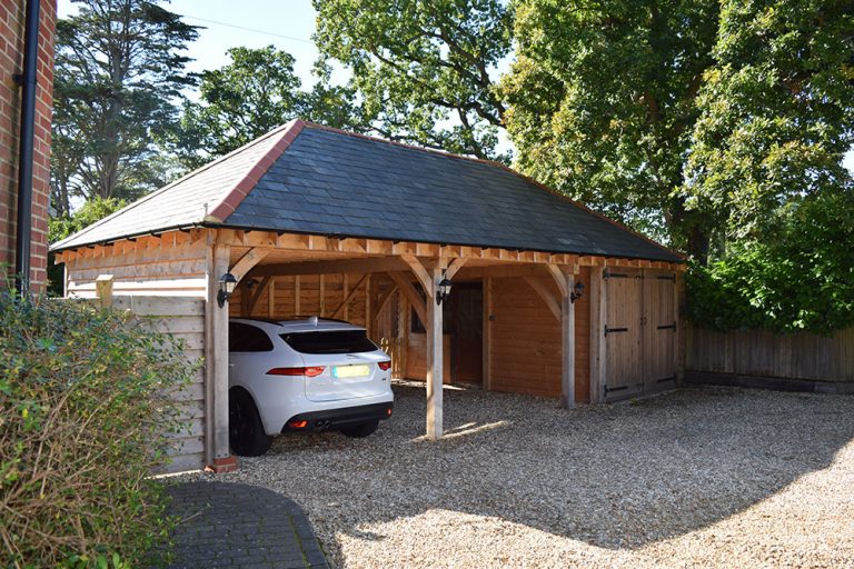 Oak Garages Bespoke Oak Garages Oak Buildings Oakcraft