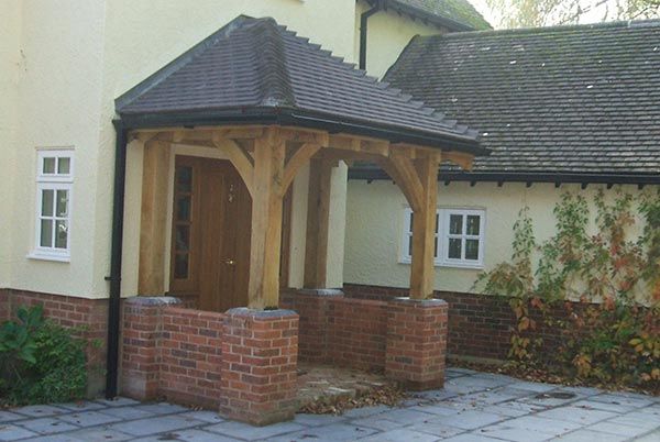Oak Framed Porch