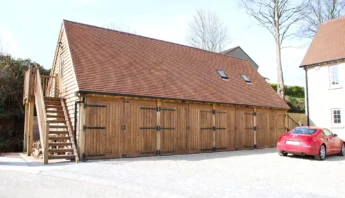 4 bay upper floored oak garages oakcraft