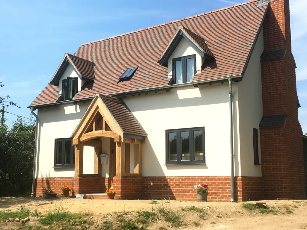 Bespoke oak frame porch oakcraft