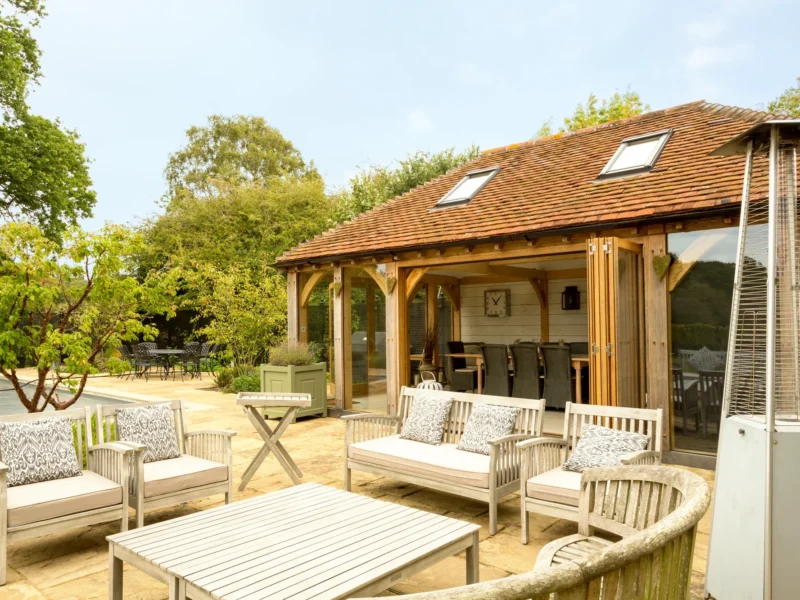 Oak framed annexe oakcraft