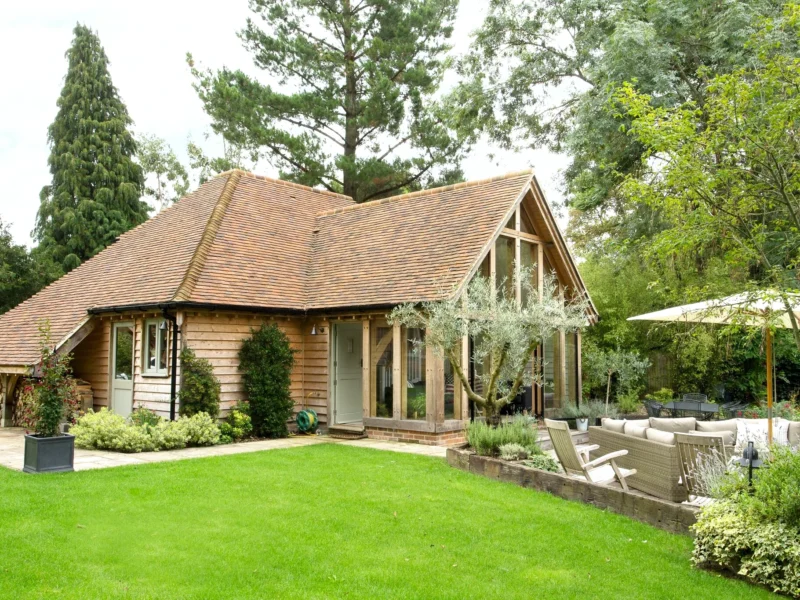 Oak framed annexe by oakcraft