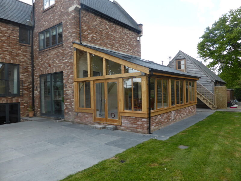 Oak frame extension c1234 2